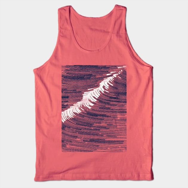 The Wave Tank Top by bulografik